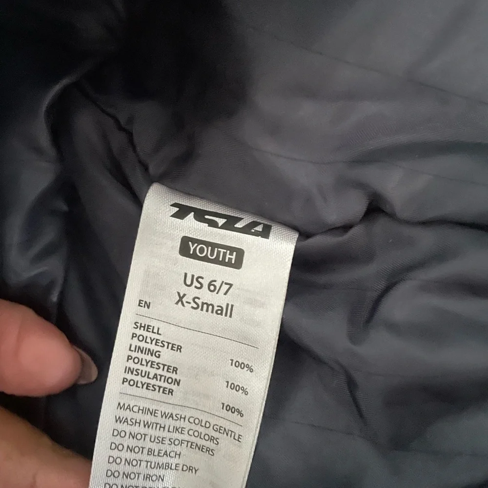 Tesla kids Black Performance Jacket